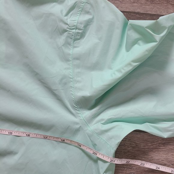 NWT Peekaboo Beans Women's Full Zip Hooded Windbreaker Jacket Size M - Picture 8 of 10